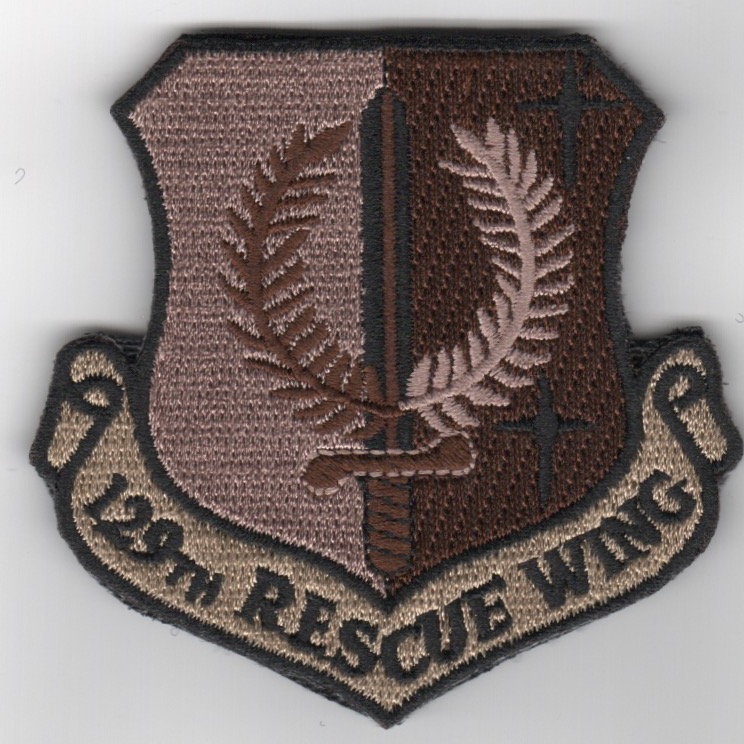 129th Rescue Wing Crest (Des)