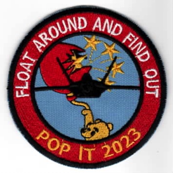 1FW *FLOAT AROUND/POP IT* 2023 Bullet (Red)