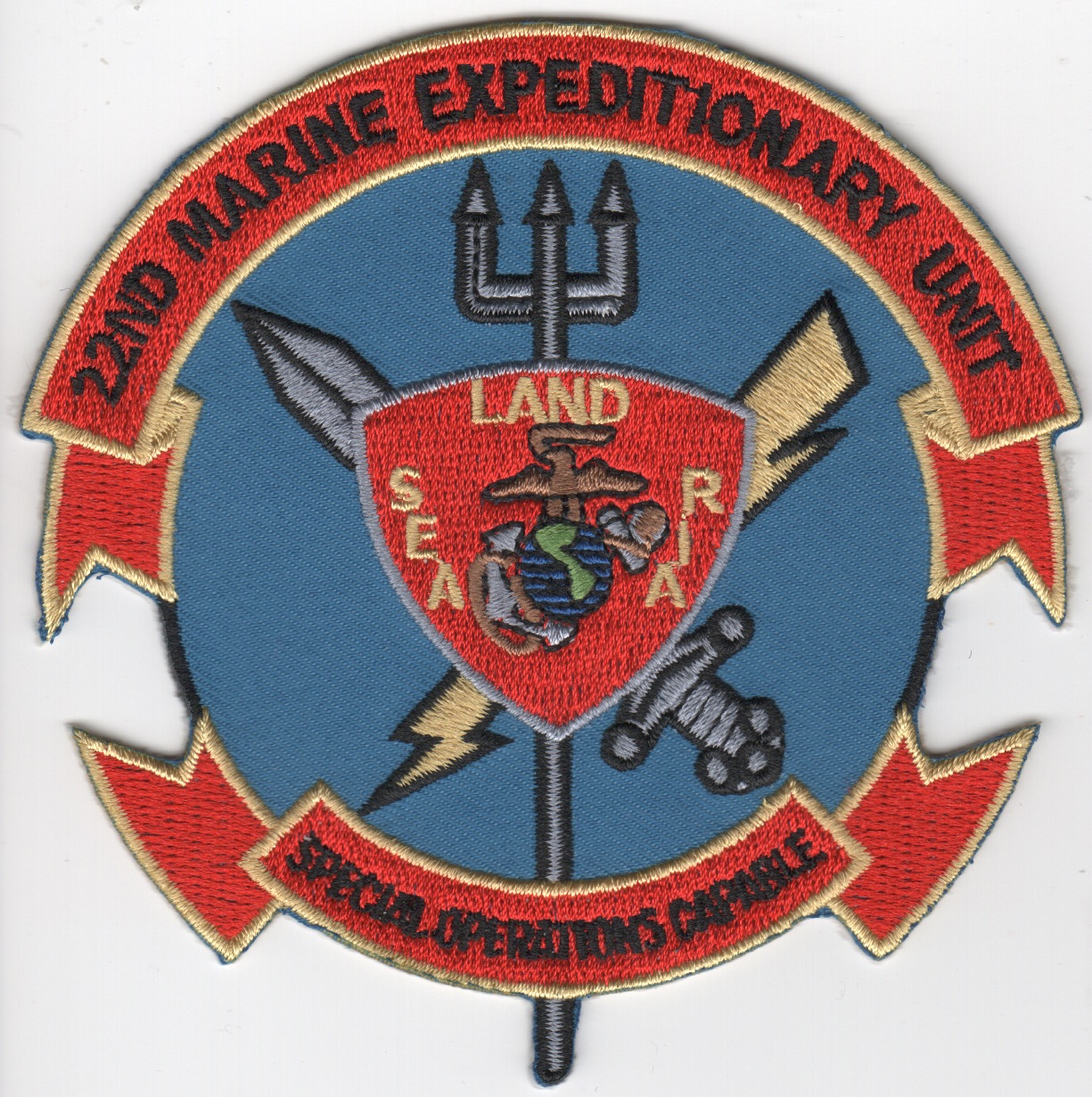 22nd MEU (Red/Blue-No Velcro)