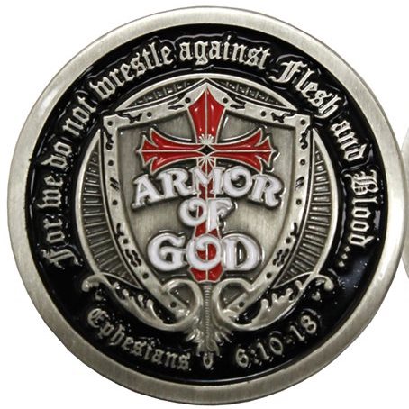 (2521) 'ARMOR OF GOD' (w/RED CROSS)