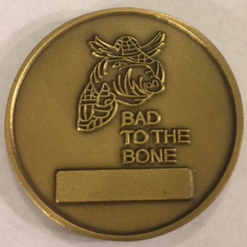 25FS 'Challenge' Coin (Back)