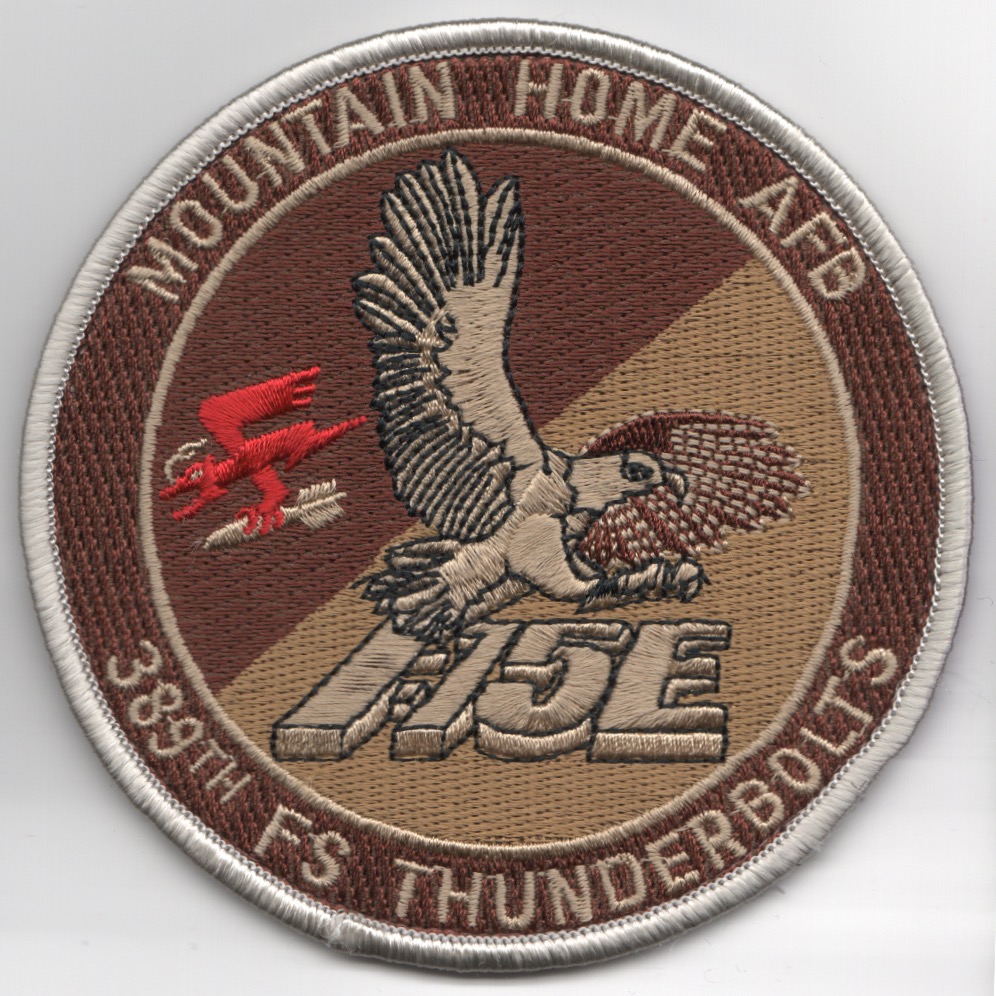 389FS F-15E 'Tinsel' Patch (Des)