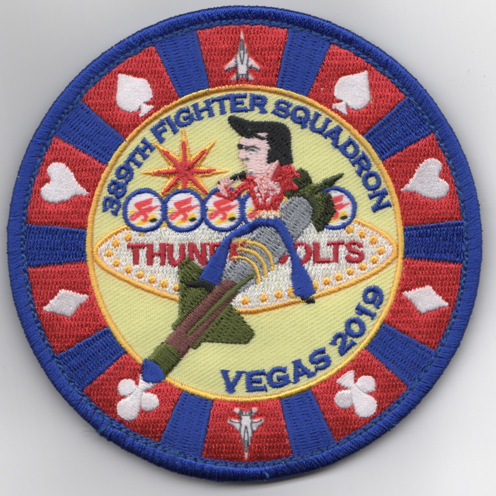 389FS F-15E '2019 Vegas' Det Patch