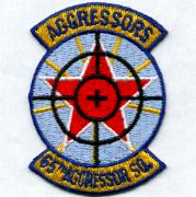 65th Aggressor Squadron Patch (Small)