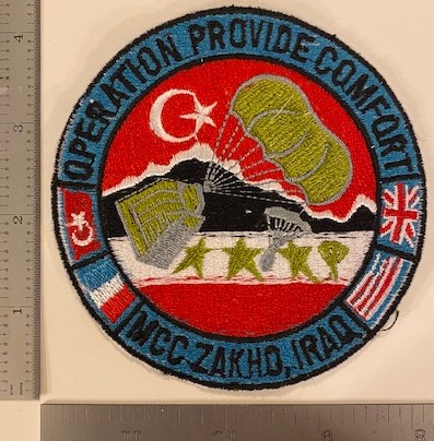 708) Handmade Operation PROVIDE COMFORT Patch