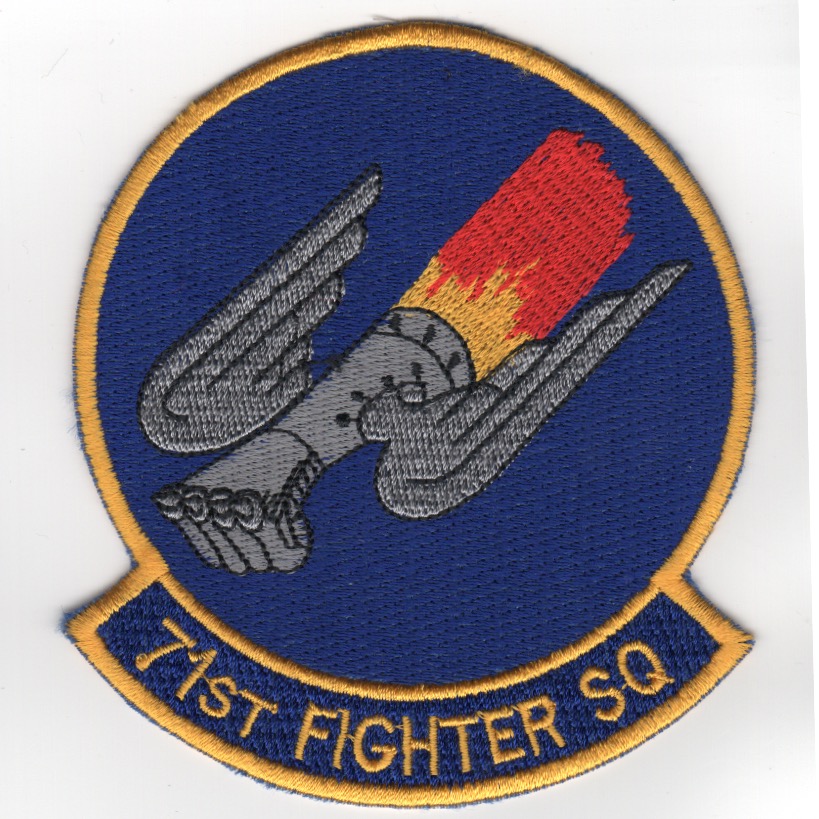 71FS Sqdn (Blue w-Gray Fist/K)