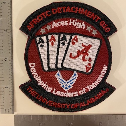 721) Univ of ALABAMA ROTC DET 010 Patch