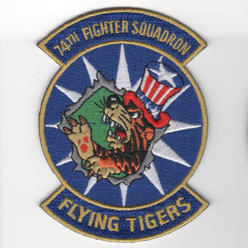 74th Fighter Squadron (Blue/2-Rockers)