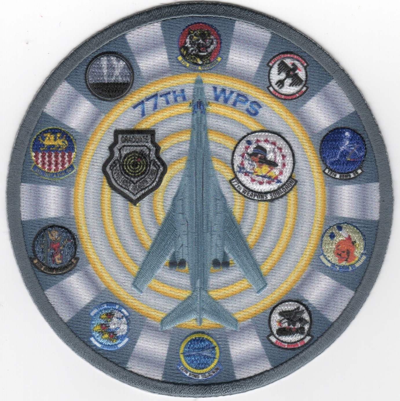 77WPS/B-1B WIC 25th Anniversary Patch