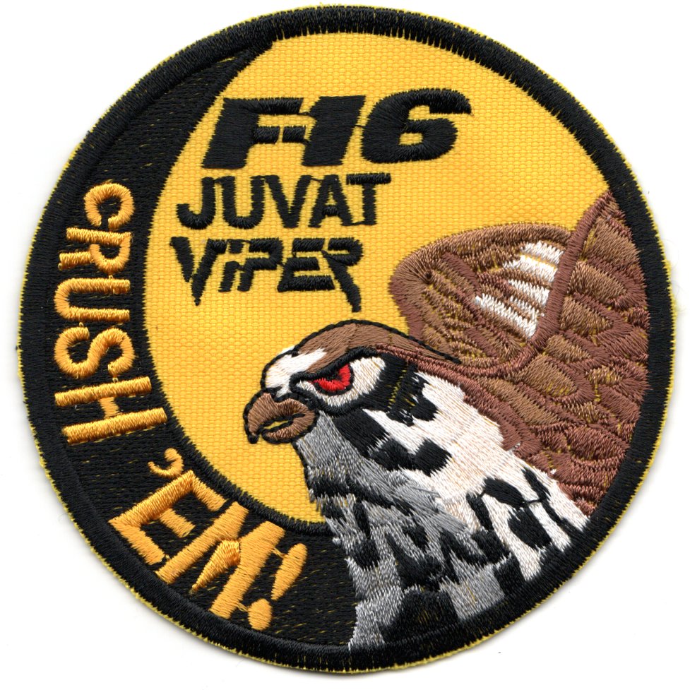 80FS 'CRUSH EM/JUVAT VIPER' (Yellow/K)