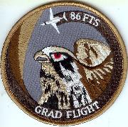86FTS 'Grad Flight' Patch (Des)