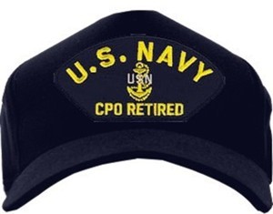 US NAVY CPO RETIRED Ballcap
