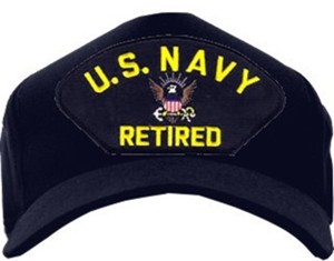 USN RETIRED Ballcaps!