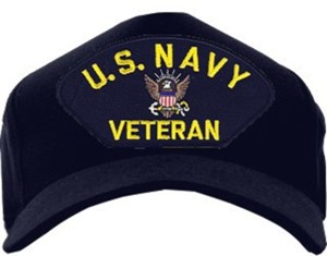 USN VETERAN Ballcaps!