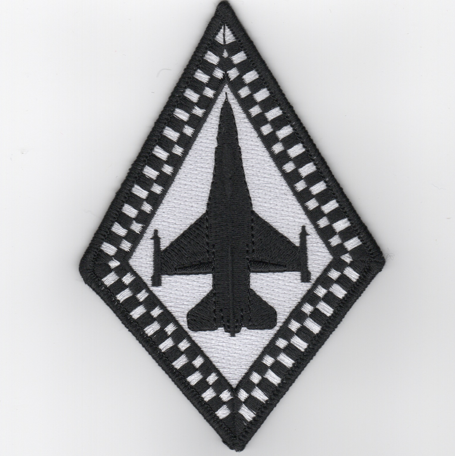 93d FS 'Aircraft' Patch (B&W)