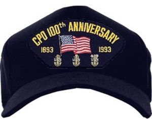 USN CHIEF (100th) Ballcap