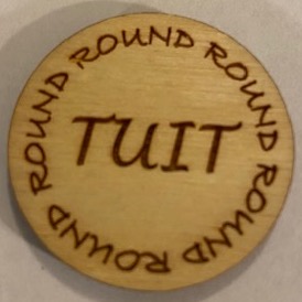 GLofGA 'A-ROUND-TUIT' (Wooden)