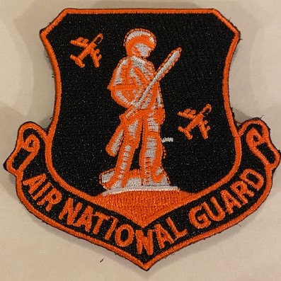 ANG Crest Patch (NEON-ORANGE/V)