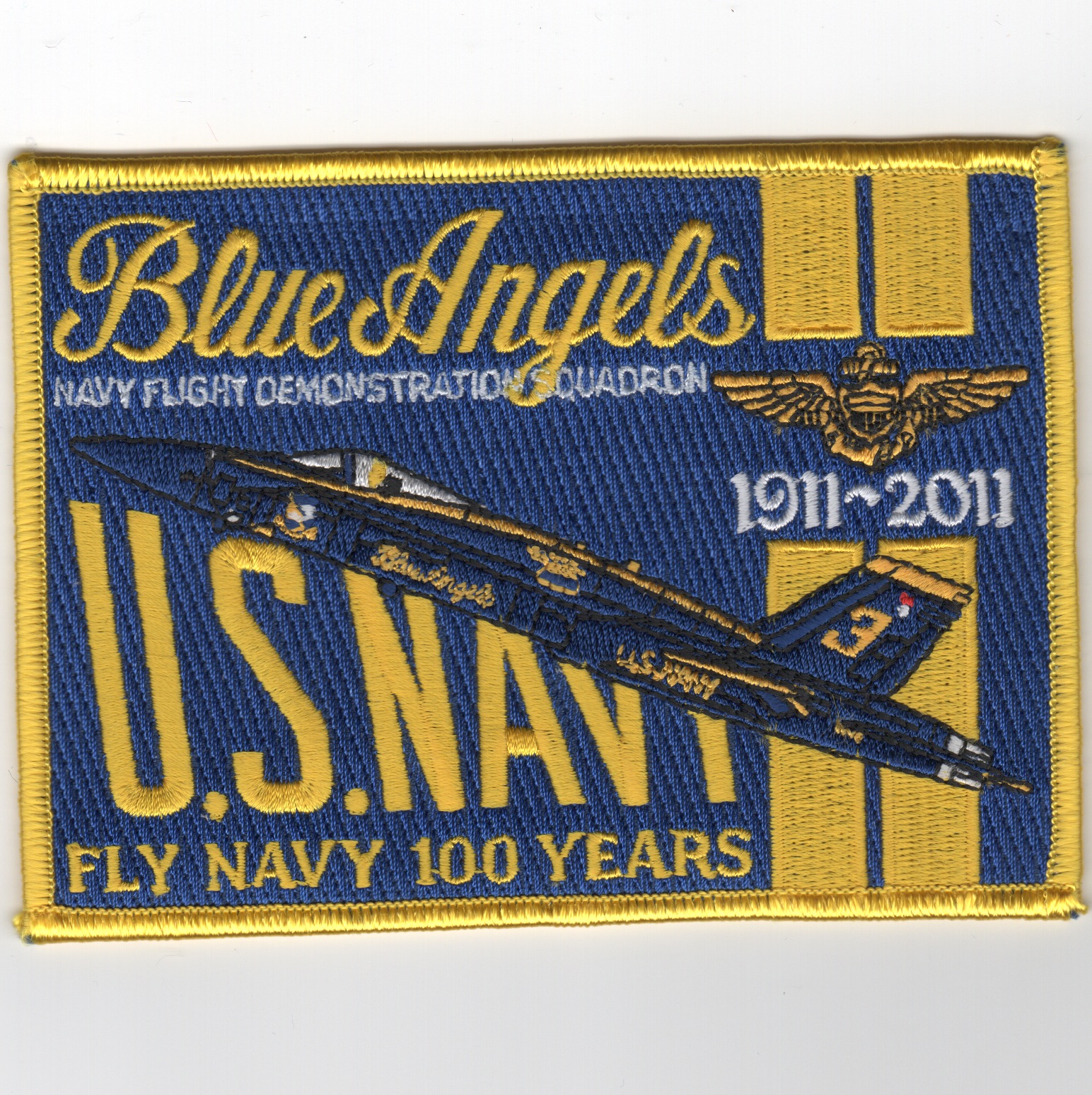 Blue Angels A/C No. 3 (Square)
