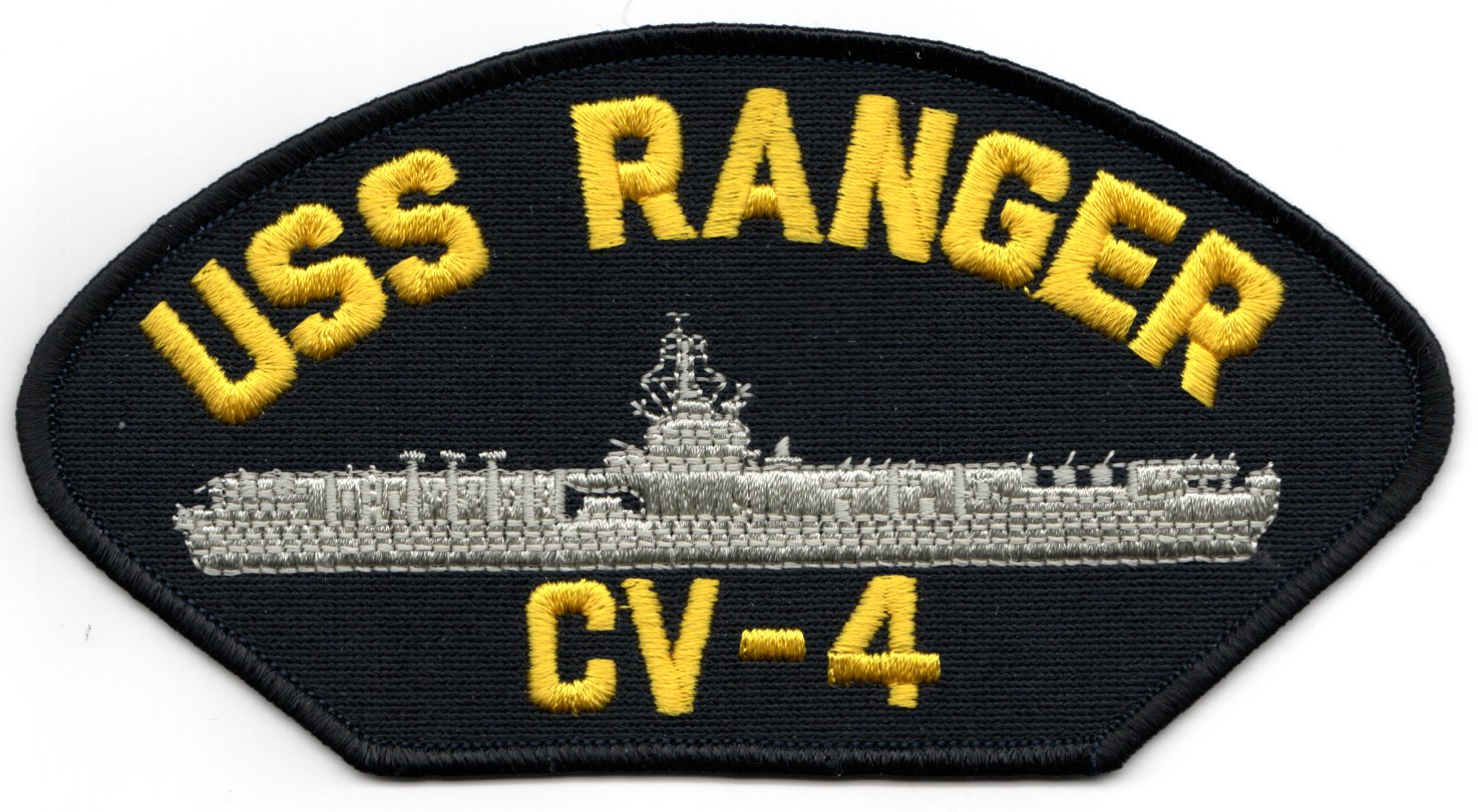 USS RANGER (CV-4) Ballcap Patch