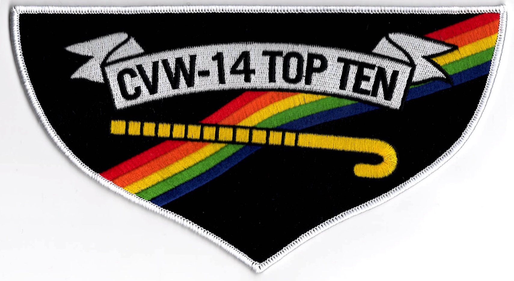 CVW-14 'TOP TEN' BACK-Patch (Large)