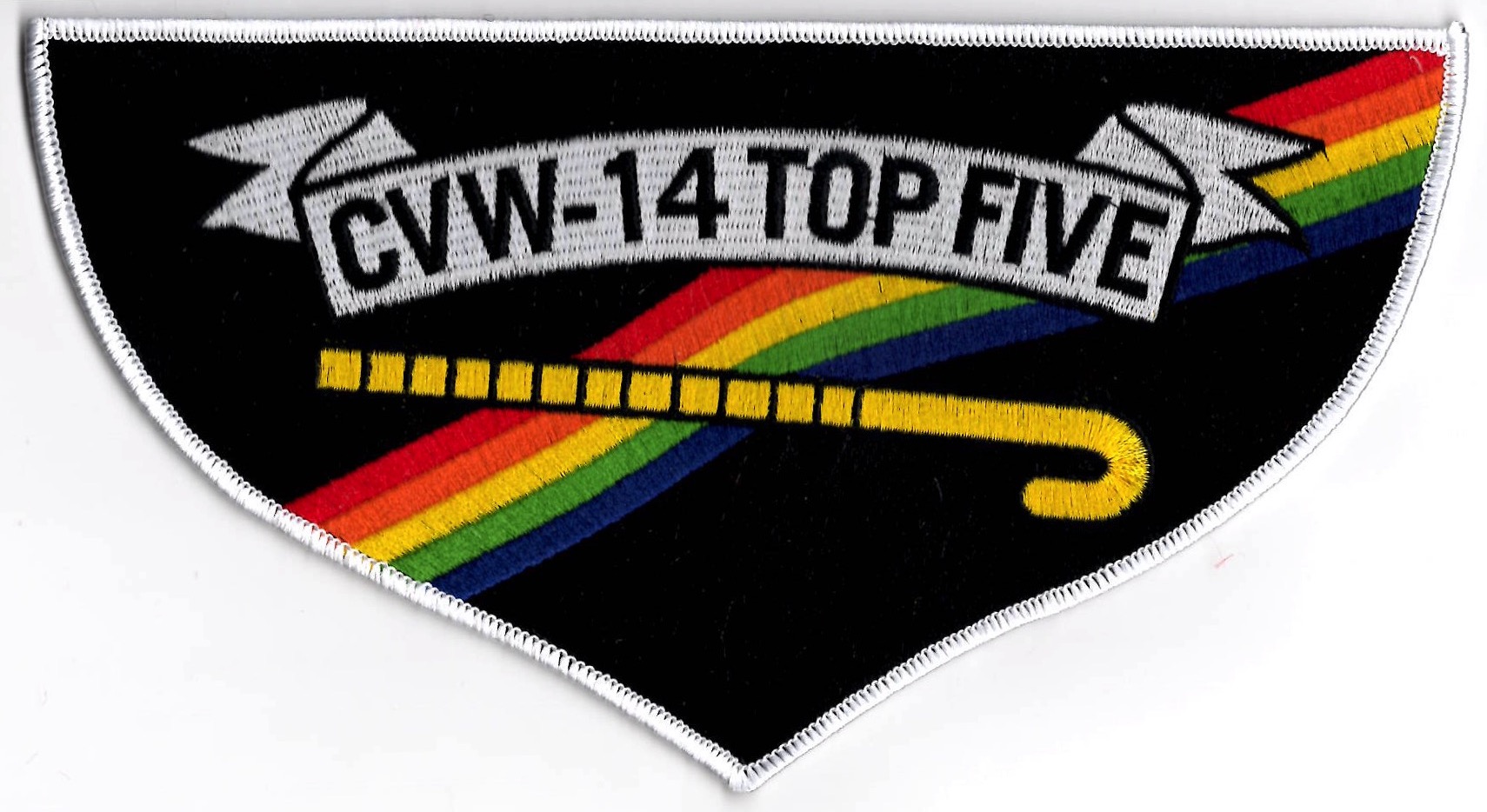 CVW-14 'TOP FIVE' BACK-Patch (Large)