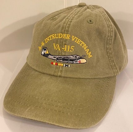 VA-115 'Vietnam' Ballcap (KHAKI/Dir. Emb.)