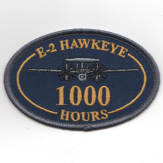 E-2 '1000 Hours' Oval (Blue)