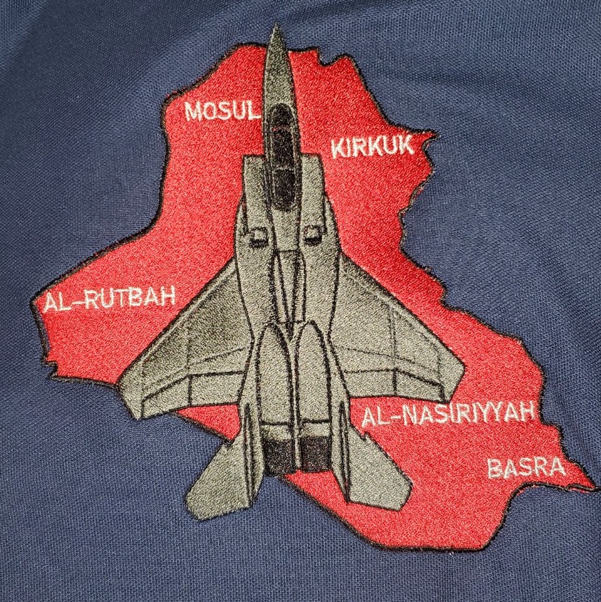 USAF F-15E (Detailed) over Iraq