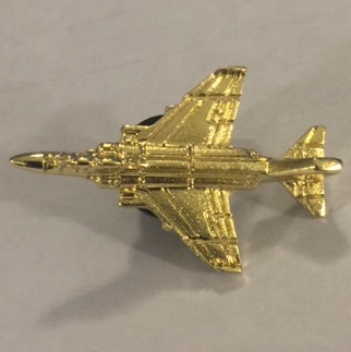F-4 'Planform' Lapel Pin