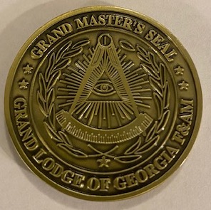 GLofGA GM2019 Wilson Coin (Brass-Bck)