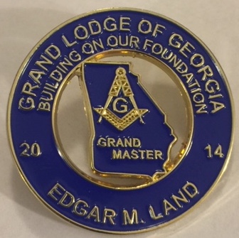 GM2014 Edgar Land Pin