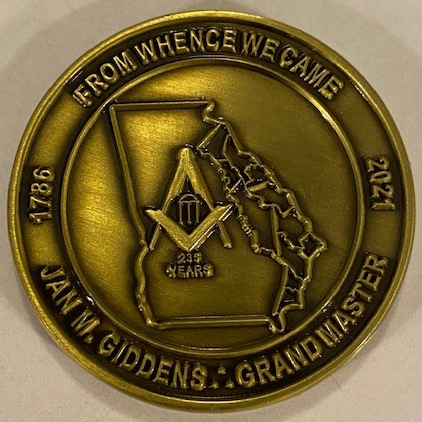 GLofGA GM2021 Giddens Coin (GM's PENNY)