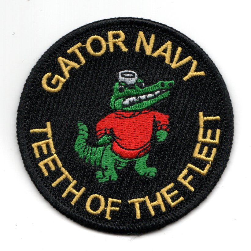 GATOR NAVY 'TEETH OF THE FLEET' Bullet (Black)