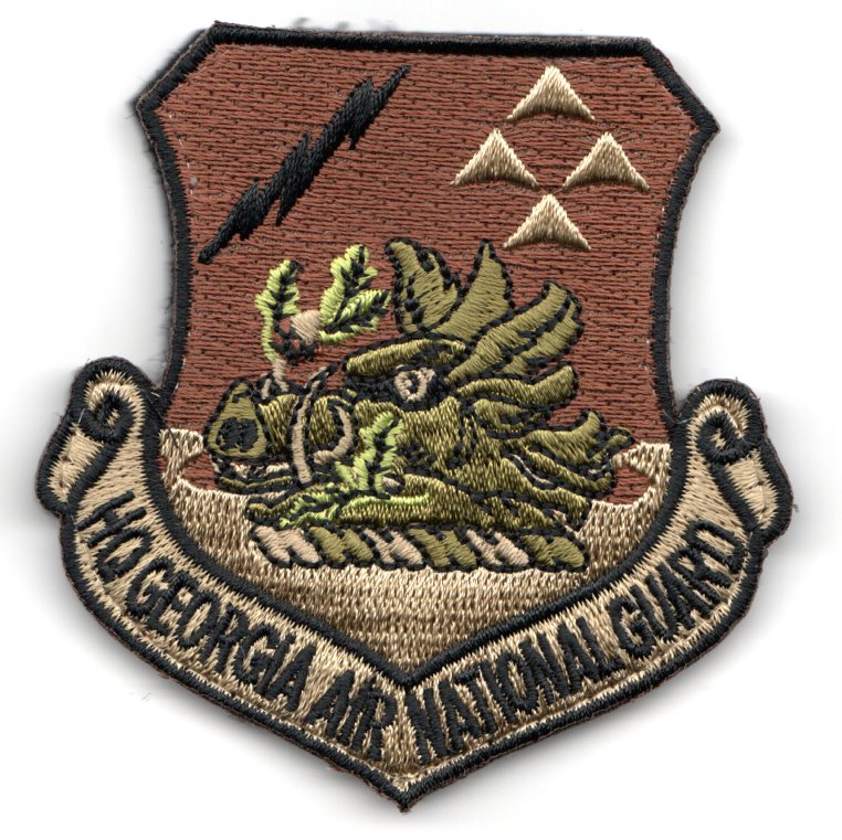 HQ GA ANG Crest Patch (OCP)