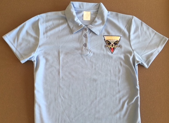 Intruder Association 'Lt. Blue' Polo Shirt