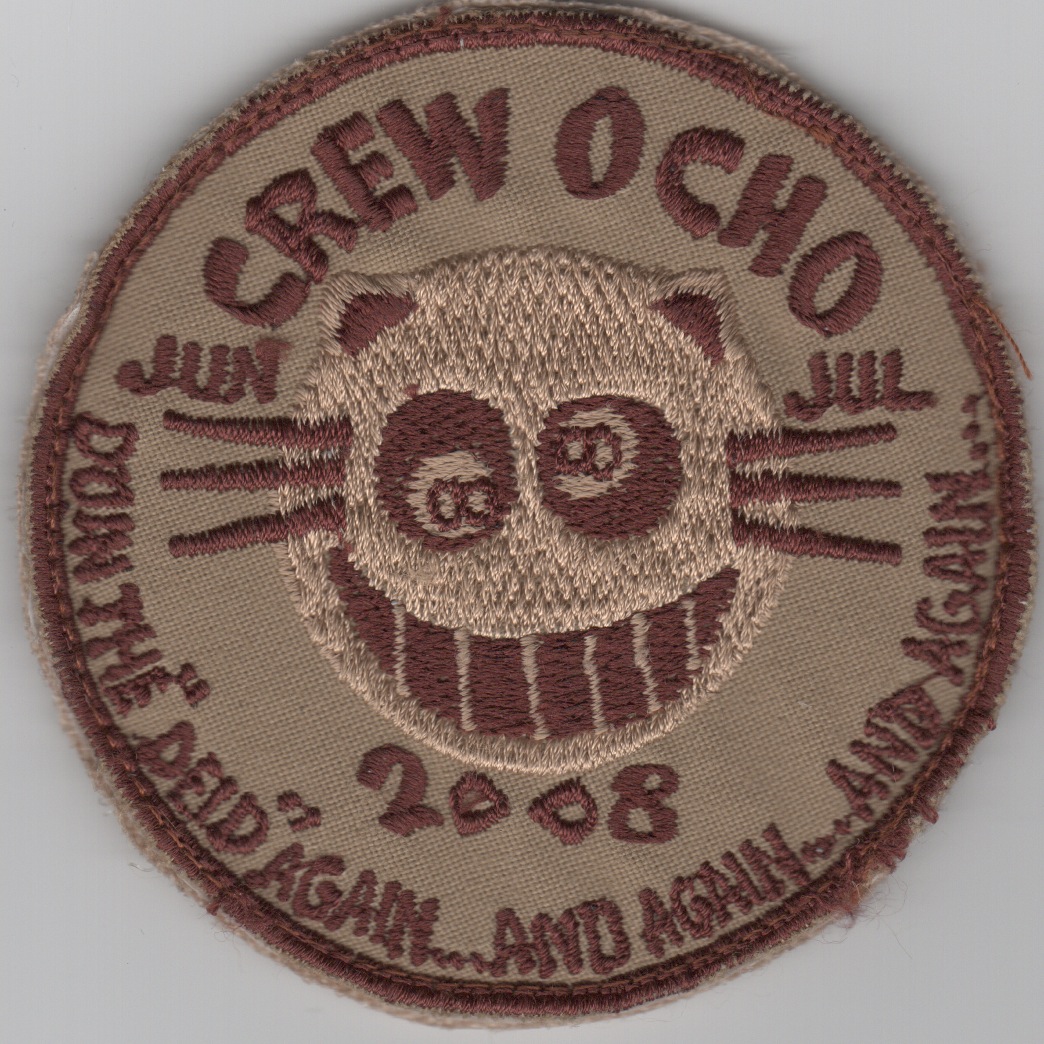 JSTARS 2008 'CREW OCHO' Patch (Des)