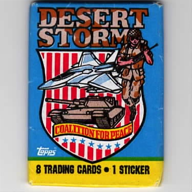 Operation DESERT STORM CARD-Pack (Blue Pack)