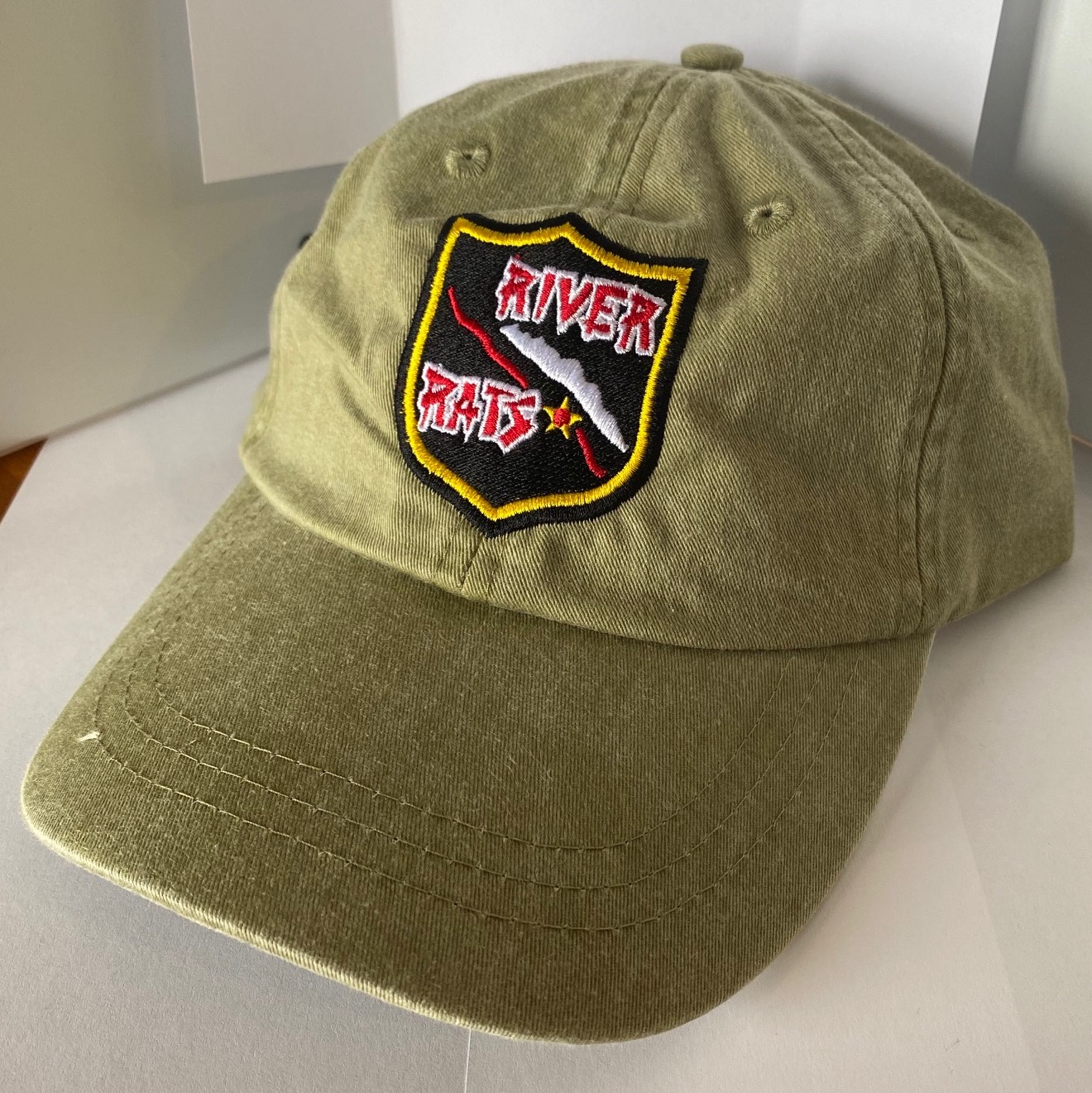 RRVA Cap (Khaki/Leather Strap)