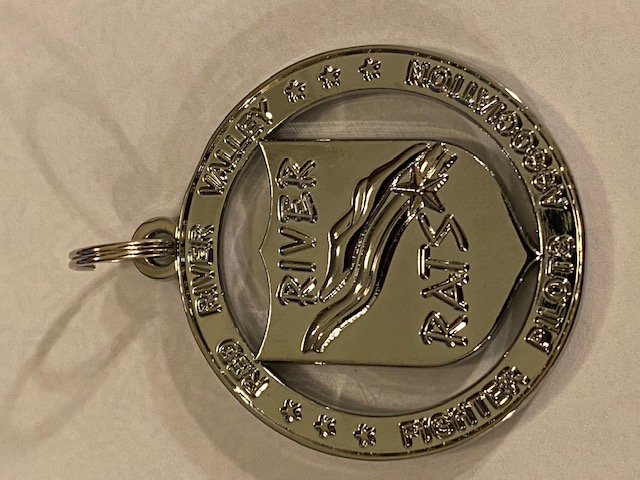 RRVA PENDANT (Silver Finish - FRONT)