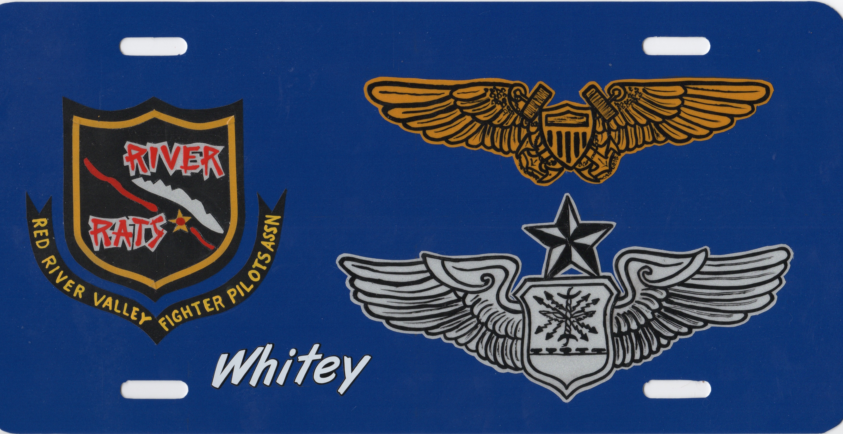 RRVA Personalize License Plate