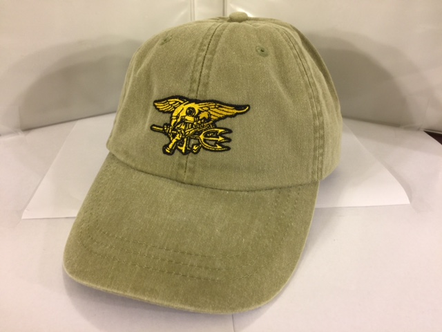 NAVY SEALS CREST Ballcap (Khaki)