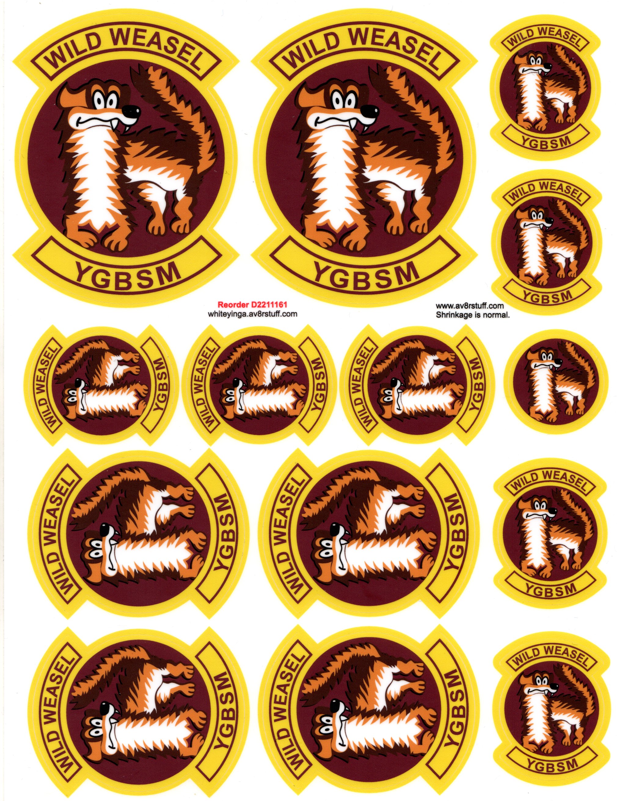 SoWW 'Sheet of 14 Zaps'