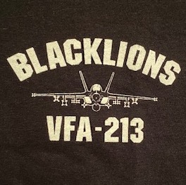 VF/VFA-213 *LEGACY* T-shirts (Front Logo)