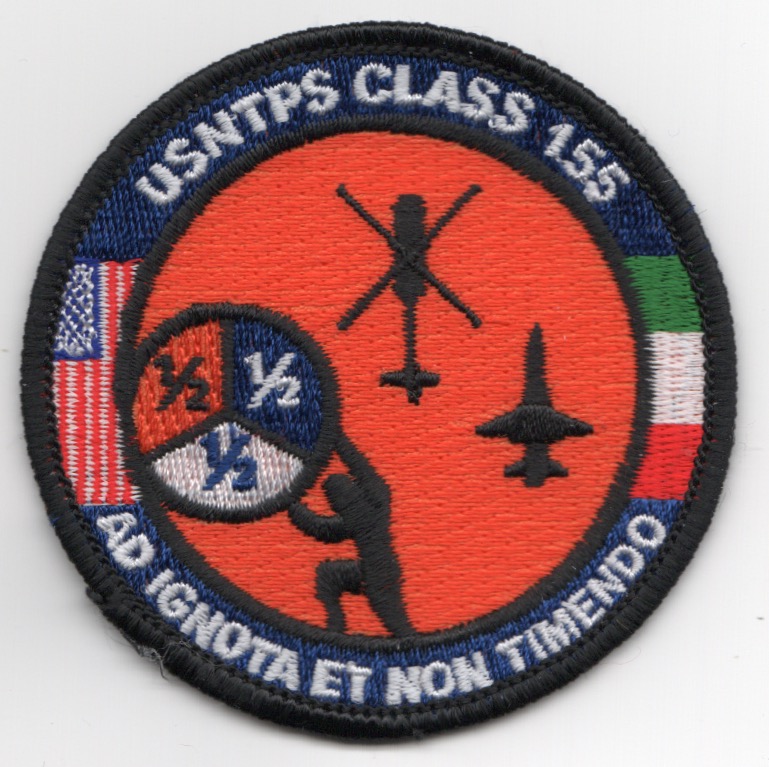 USN TPS Class 155 '3-Halves' Patch