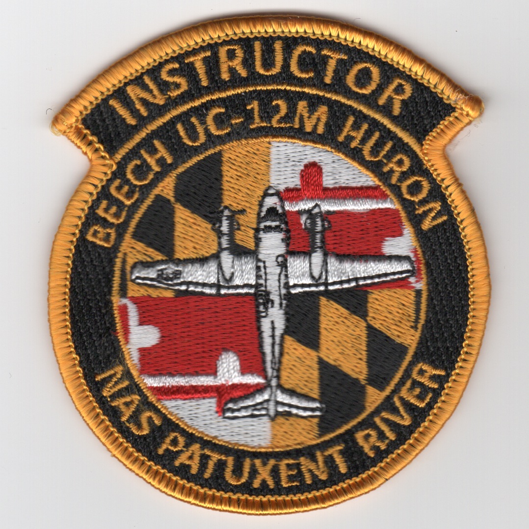 UC-12M Huron Instructor Patch