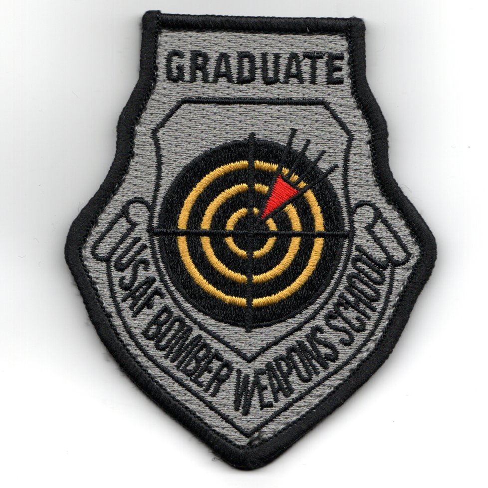 USAF BOMBER WIC 'GRAD' (Black Border/V)