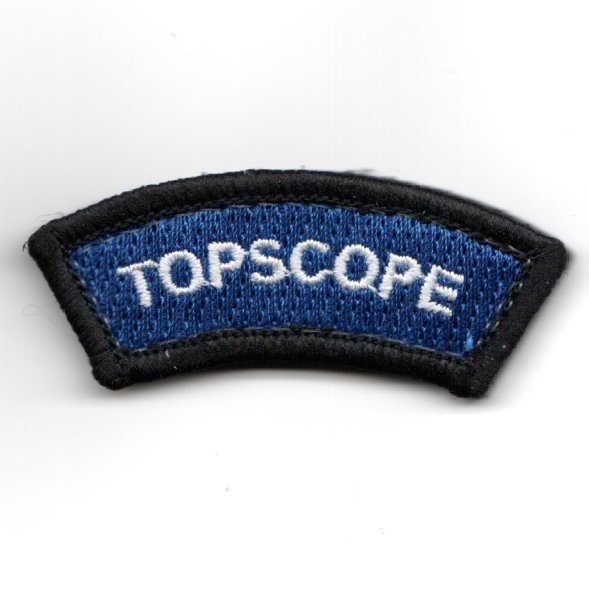 USN FWS 'TOPSCOPE' Tab/Arc (V)