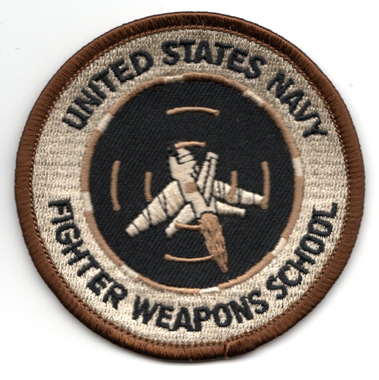 Fighter Weapons School-Graduate (Des/Blk Inner/No V)