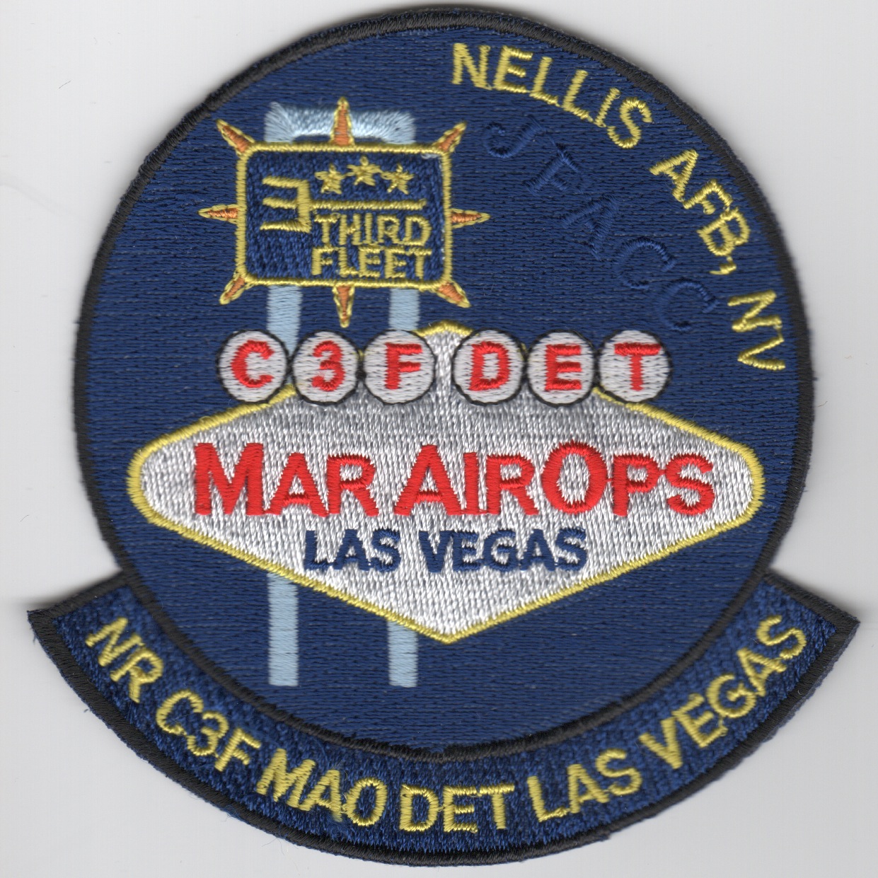 USN THIRD Fleet-Vegas Det Patch